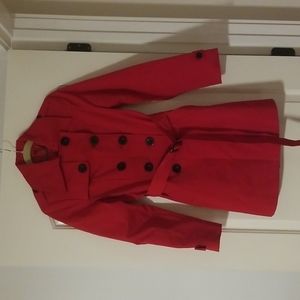 Red Trench Coat